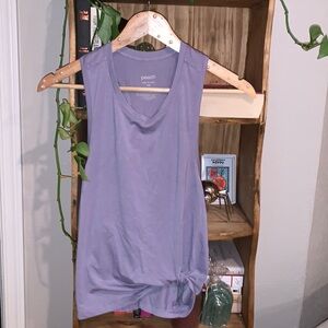 Cute Purple Workout Tank Top